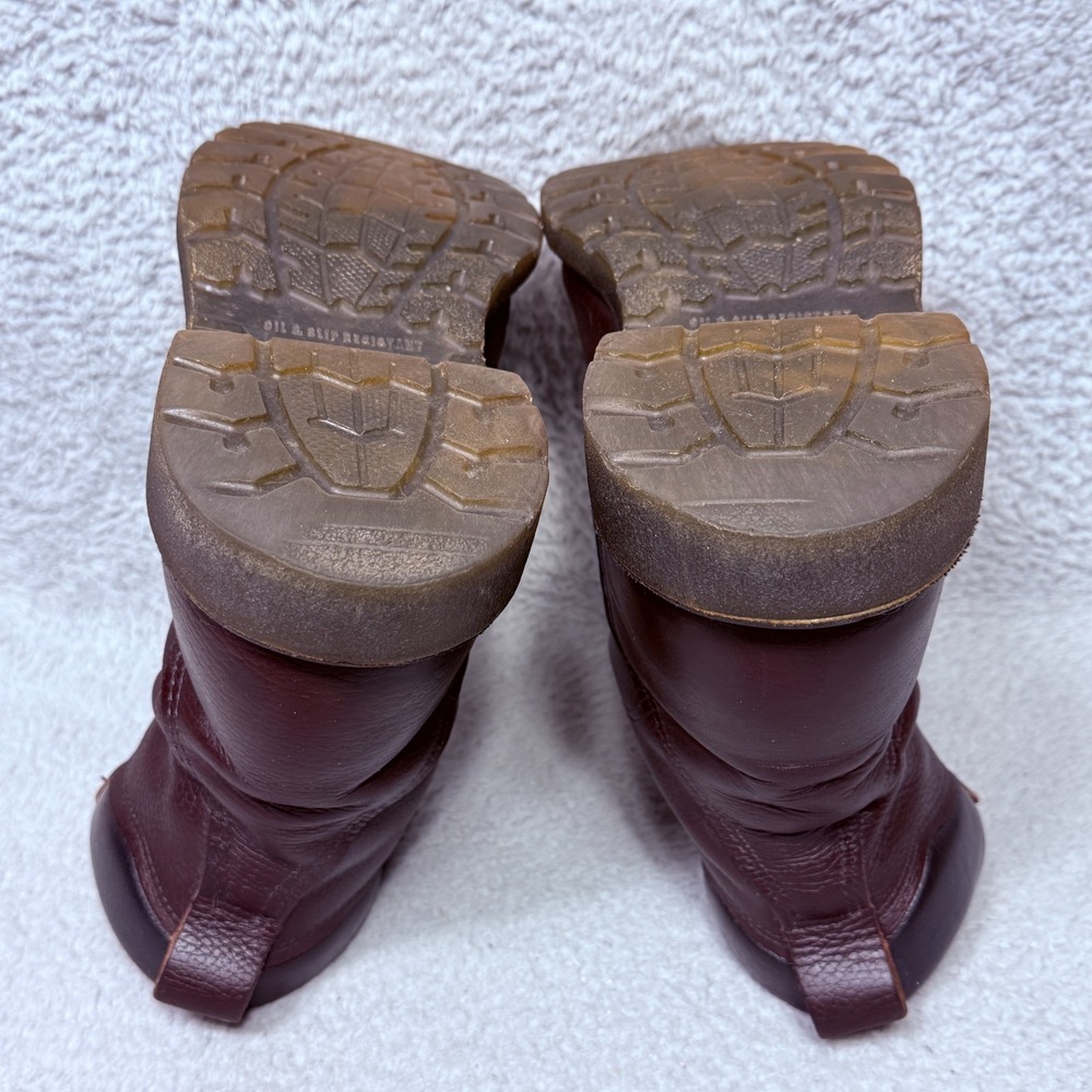 Red WIng 608 SuperSole 2.0 Mens Size 9 Extra Wide Work Boots Brown‎ Leather - Picture 7 of 9